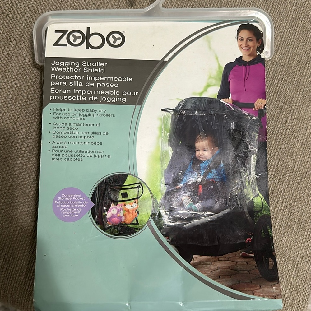 Jogging Stroller Weather Shield ZOBO New